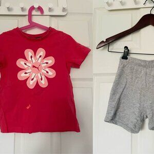 PUMA kids tshirt and short two piece set
